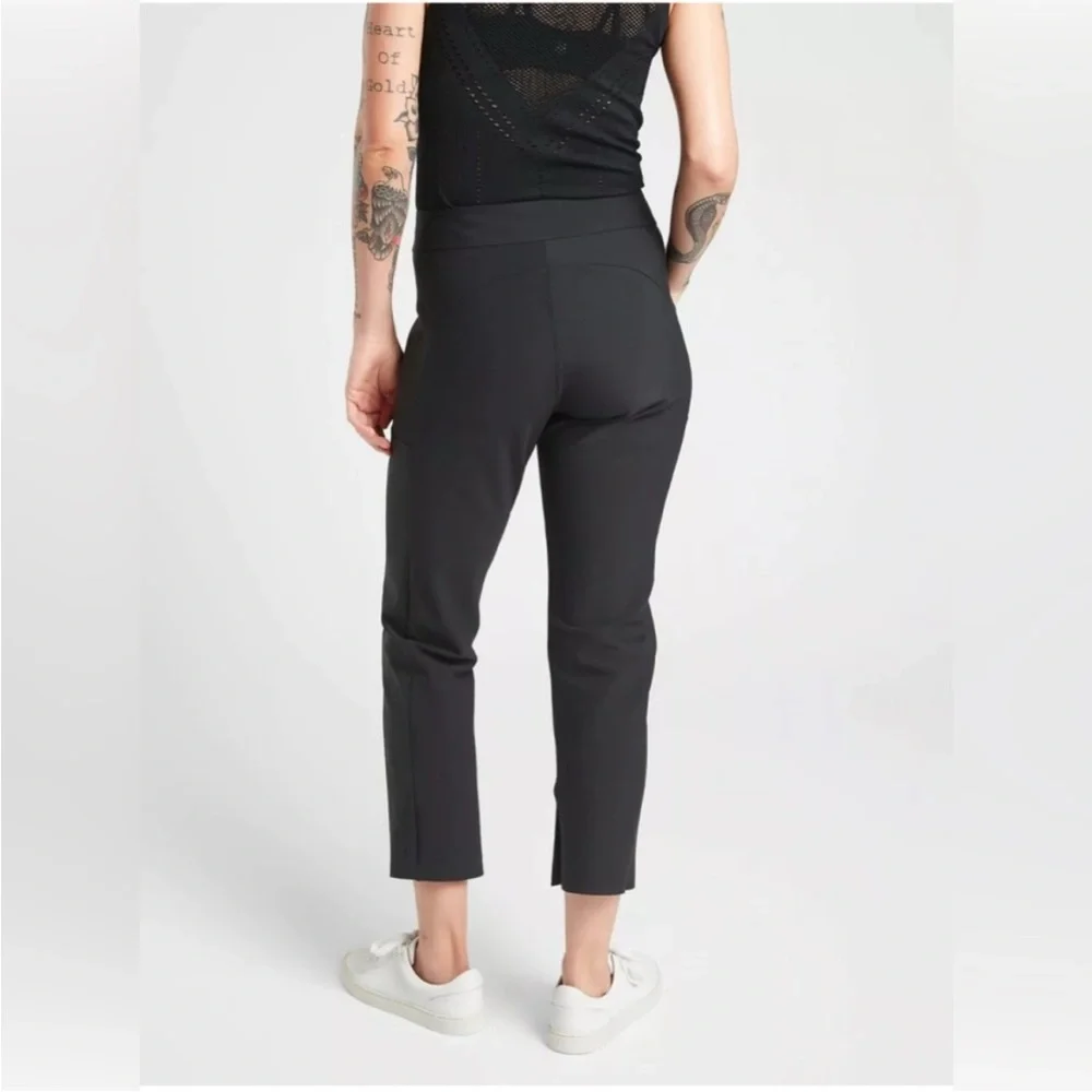 Athleta | Stellar Straight Crop Pant | Black | Size 6 - Picture 2 of 13